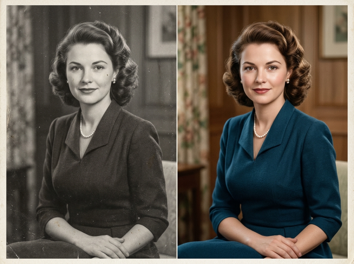 Add Soft, Natural Color to Black and White Photos