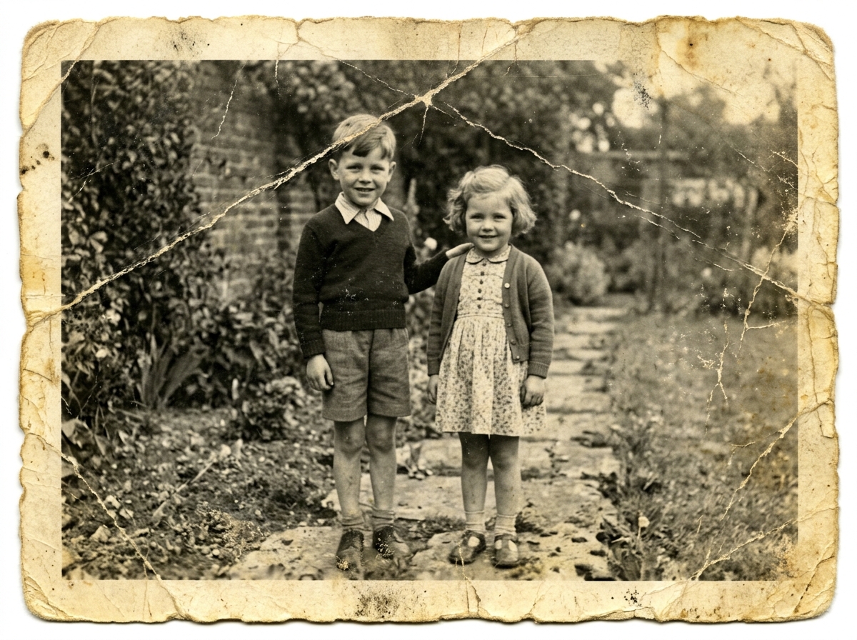 Sample old photo