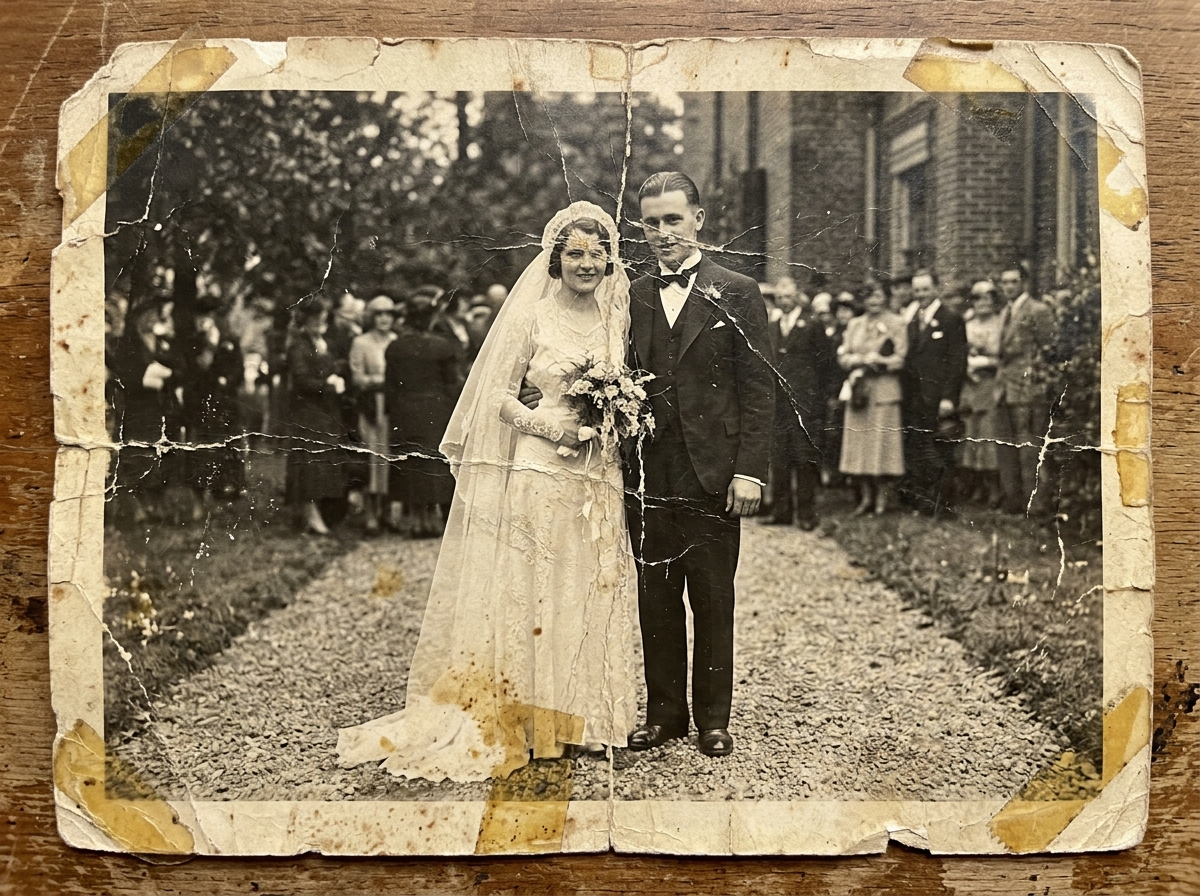 Sample old photo